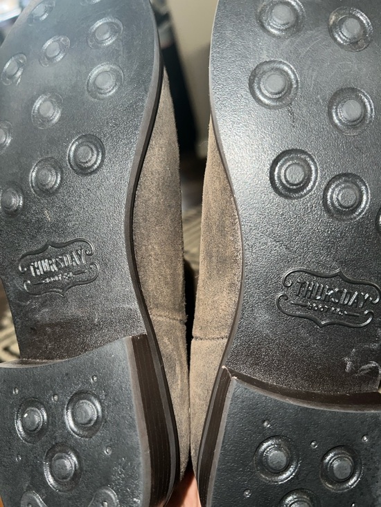 Thursday Boot Company Men's Chukka Chelsea Boots in Dark Brown - Picture 6 of 6